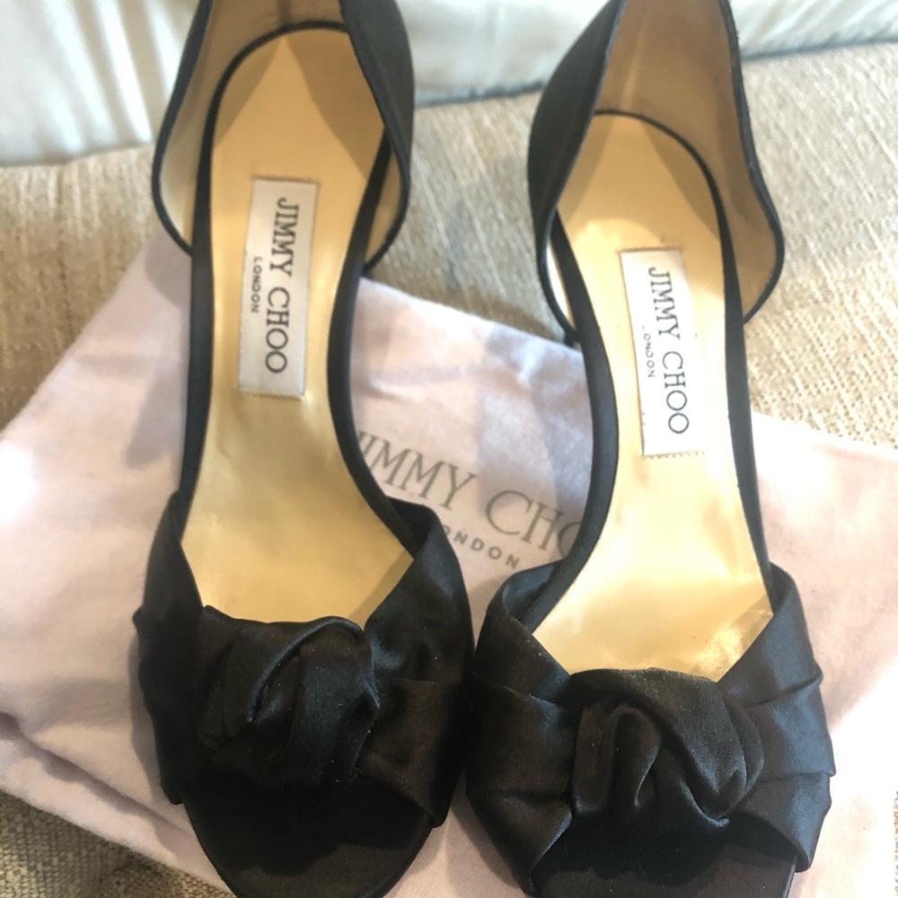 Jimmy Choo Satin Kitty 85